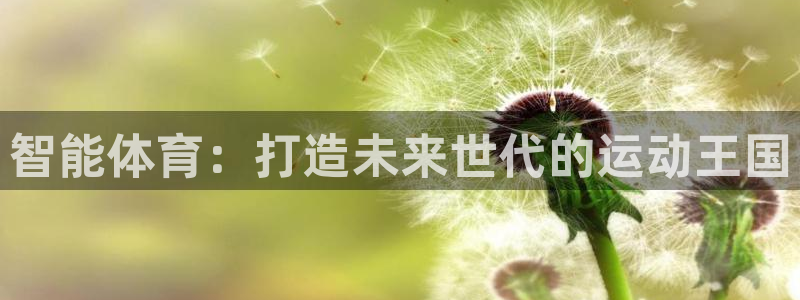菲律宾ug环球官网：智能体育：打造未来世代的运动王国