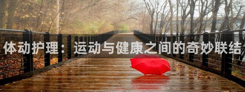 ug环球官网登录入口：体动护理：运动与健康之间的奇妙联结